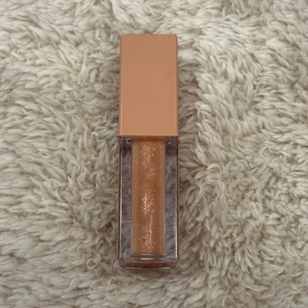 kkw beauty rose gold lip gloss